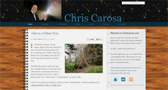 Desktop Screenshot of chriscarosa.com